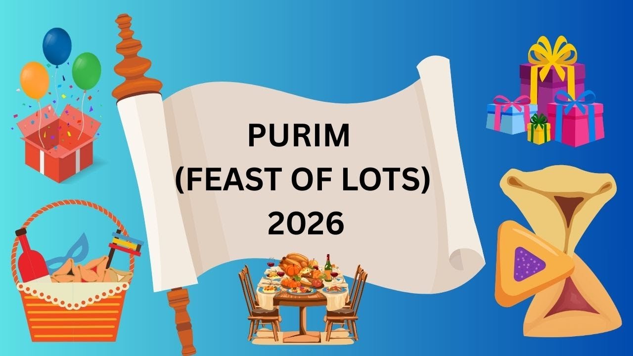 PURIM (FEAST OF LOTS) 2026 FIRST NIGHT (14TH ADAR)