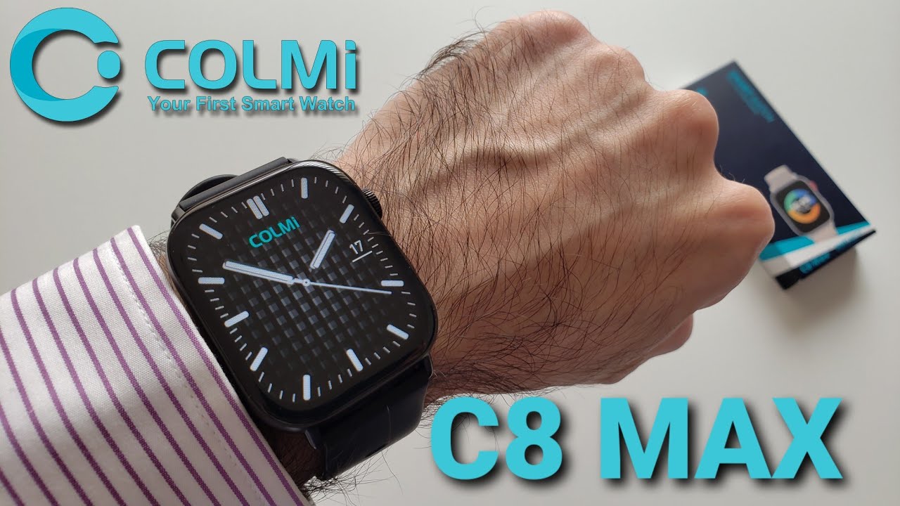COLMi C8 MAX | el nuevo smartwatch de pantalla ULTRA GRANDE de colmi | REVIEW en ESPAÑOL