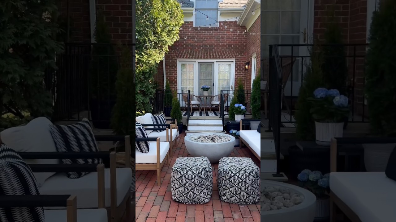 Affordable spring patio makeover!🙌 #patio #betterhomesandgardens #makeover #spring