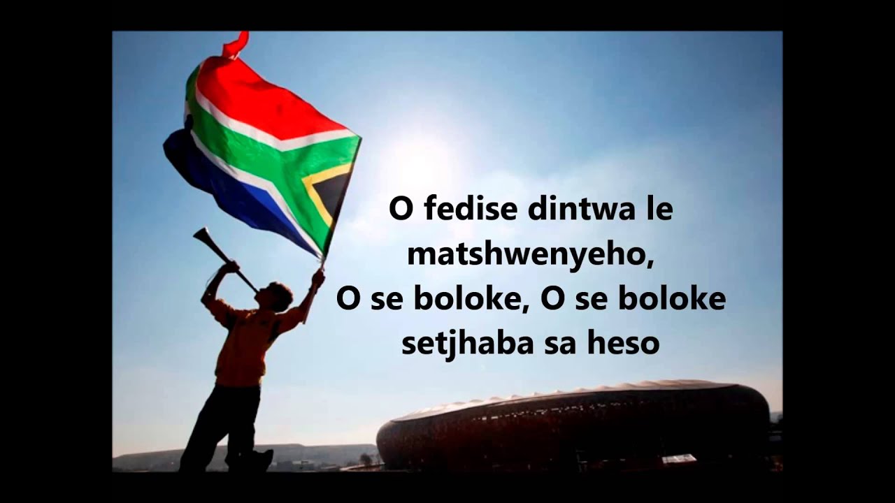 Nkosi Sikelel' iAfrika (south african national anthem, with lyrics) - Inno nazionale sudafricano