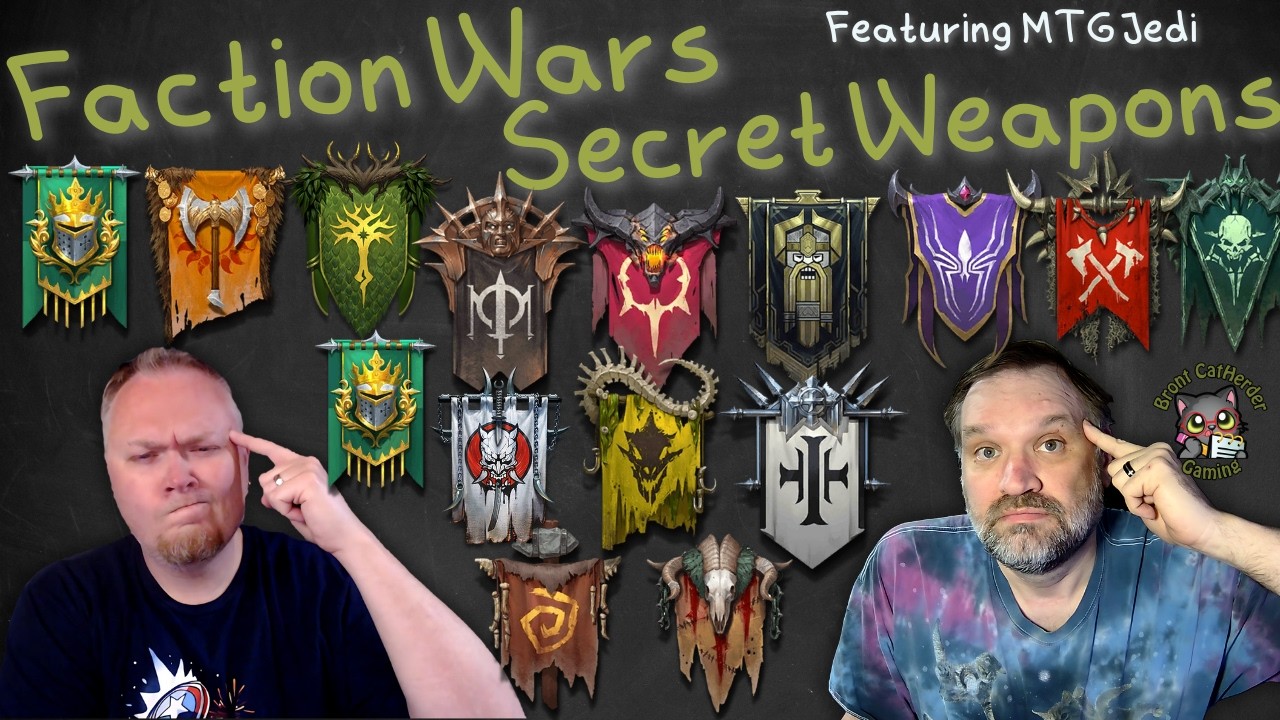 Our Dudes! Faction Wars Secret Weapons featuring 