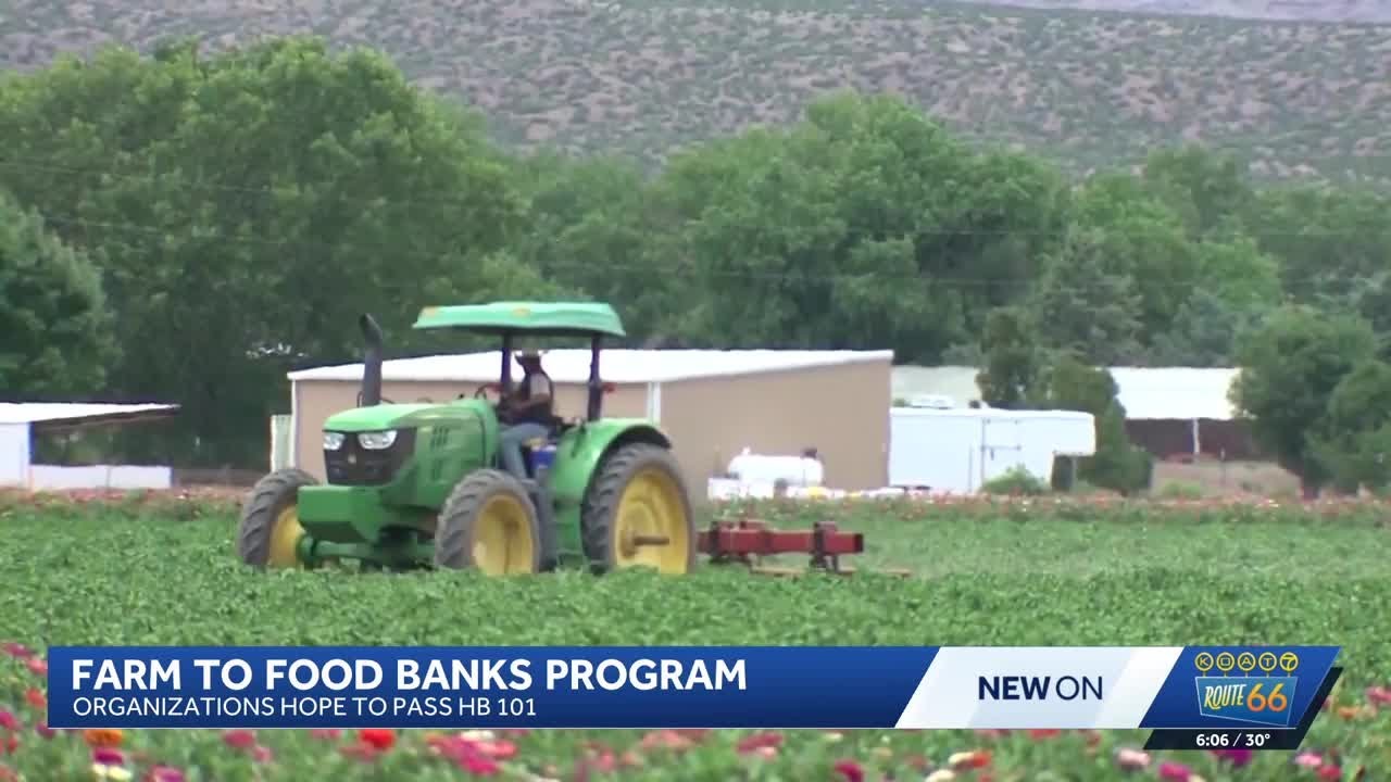 New Mexico food banks seek state funding for farm-to-food program