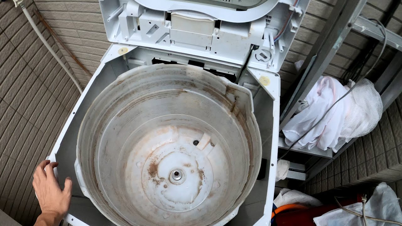 SANLUX 台灣三洋 媽媽樂 SW-13UF8 洗衣機 清洗 washing machine cleaning 4K30 Wide GoPro HERO8 Black