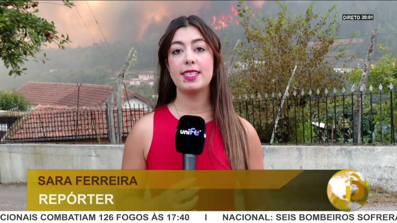 DI | DISTRITO DE AVEIRO AFETADO PELOS INCÊNDIOS