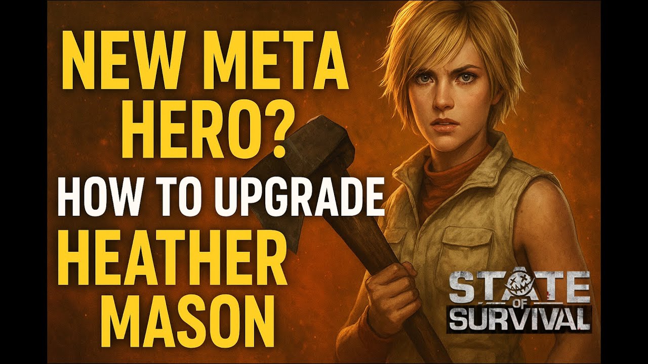 Хизер Мейсон — НОВЫЙ МЕТА-ГЕРОЙ? Как улучшить и развить Хизер Мейсон | State of Survival