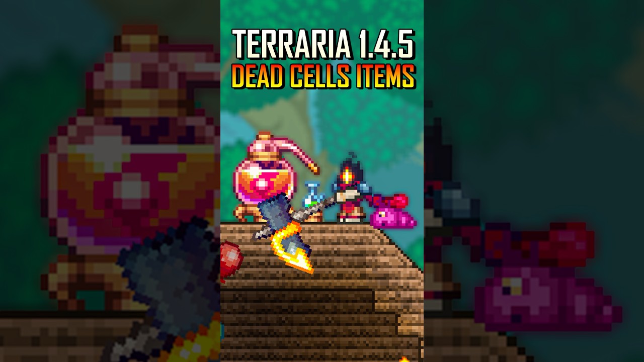 EVERY Dead Cells Item Location in Terraria 1.4.5!