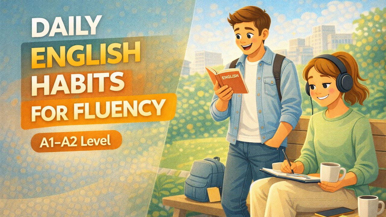 Daily Habits for English Fluency (A1-A2 Level) - Practice