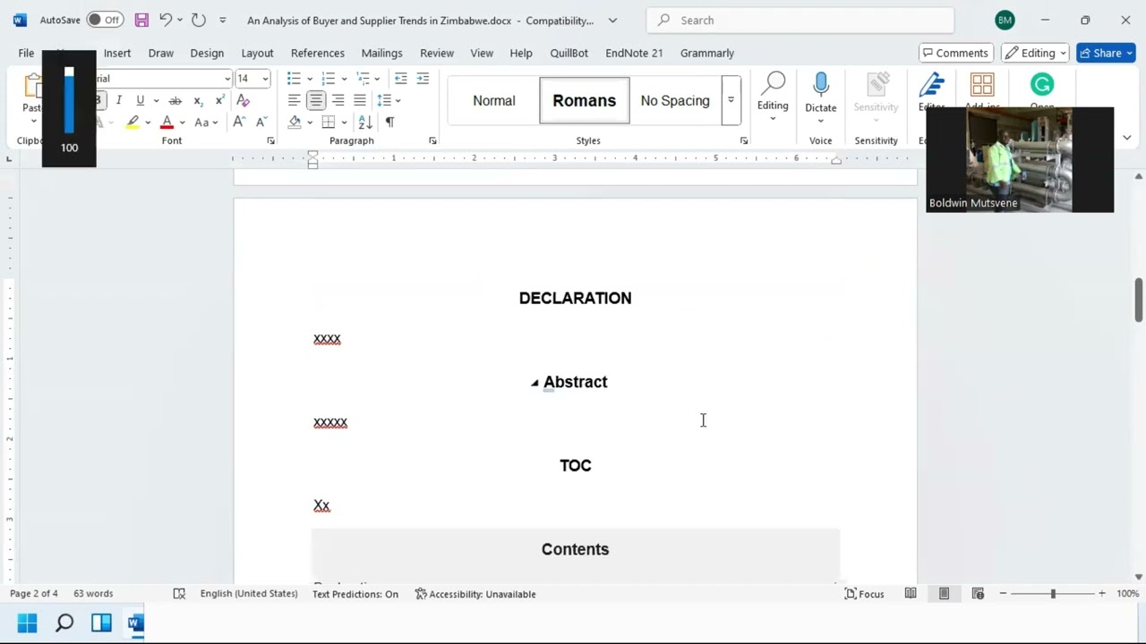 Освоение Microsoft Word: основы форматирования документов (автоматическое оглавление)