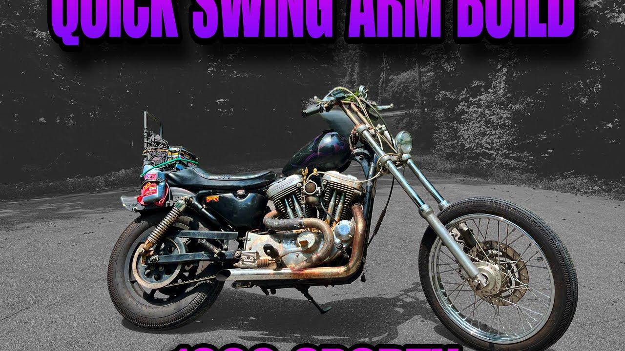 1200 Swing Arm Sportster Build - The Swim Shop Garage