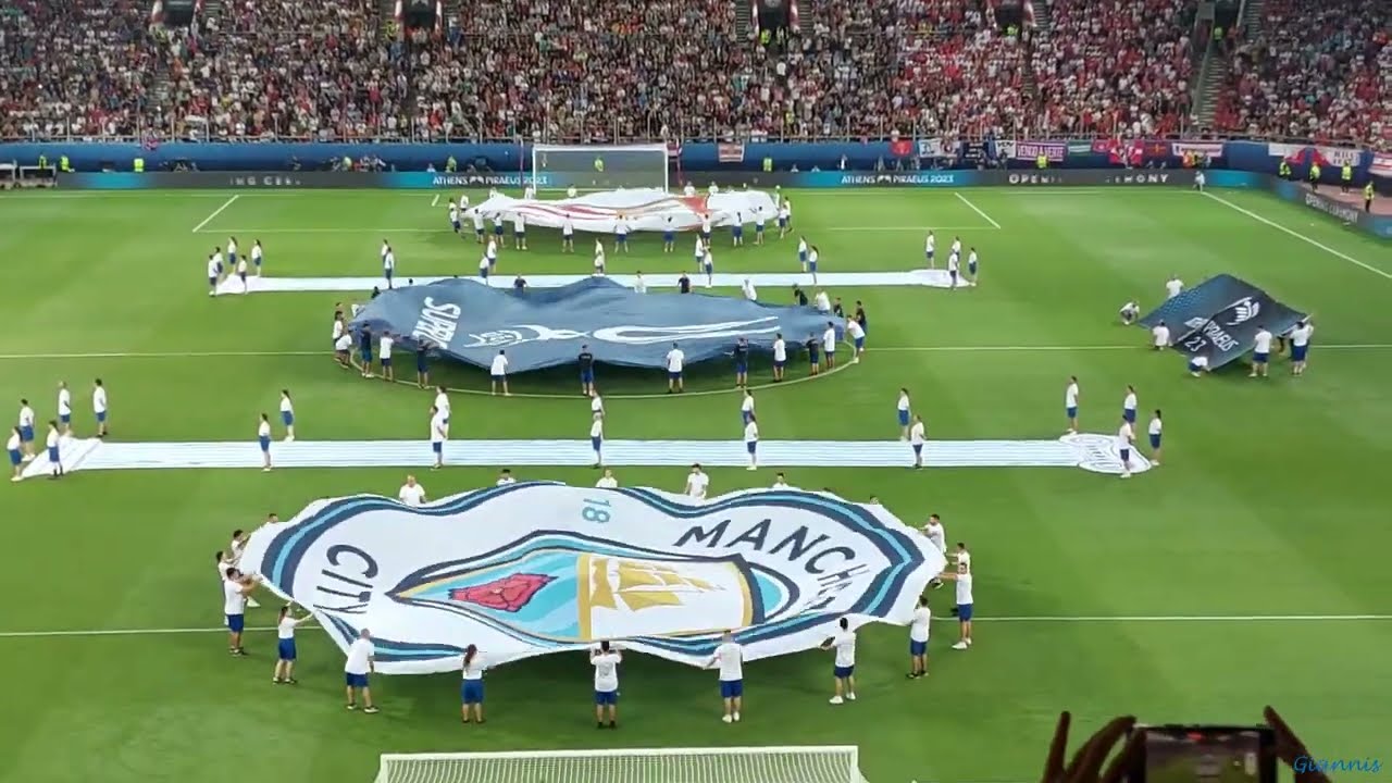 UEFA Super Cup 2023 // Manchester City FC vs Sevilla FC - Opening Ceremony ⚽