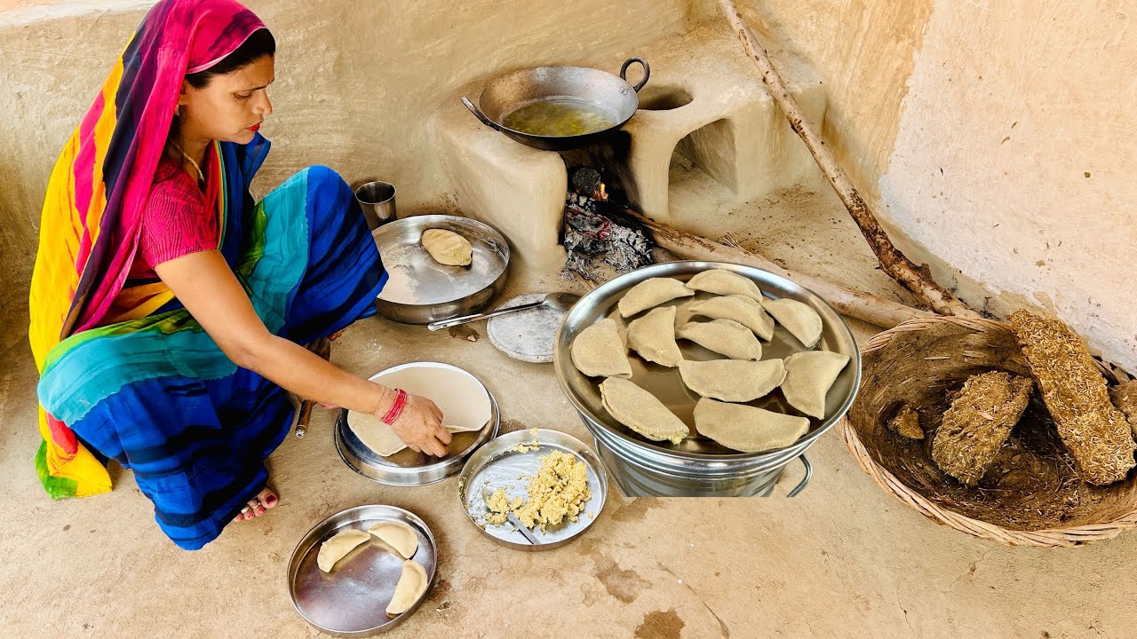 जब कोई सब्जी नहीं होती तो कुछ ऐसे मैनेज करती हूं 🌸Villege Special Breakfast Recipe 🌺 Morning Routine
