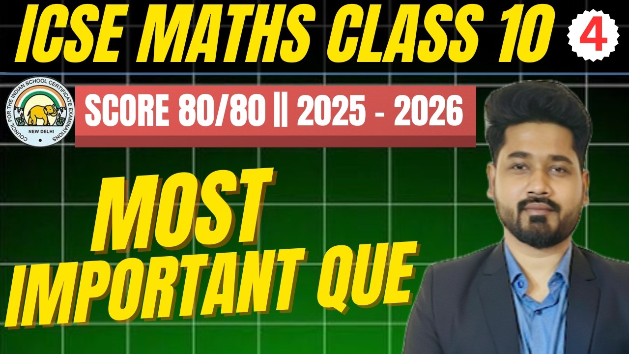 Practice Important Questions || Icse Class10 maths #icseboard #class10maths  #importantquestions