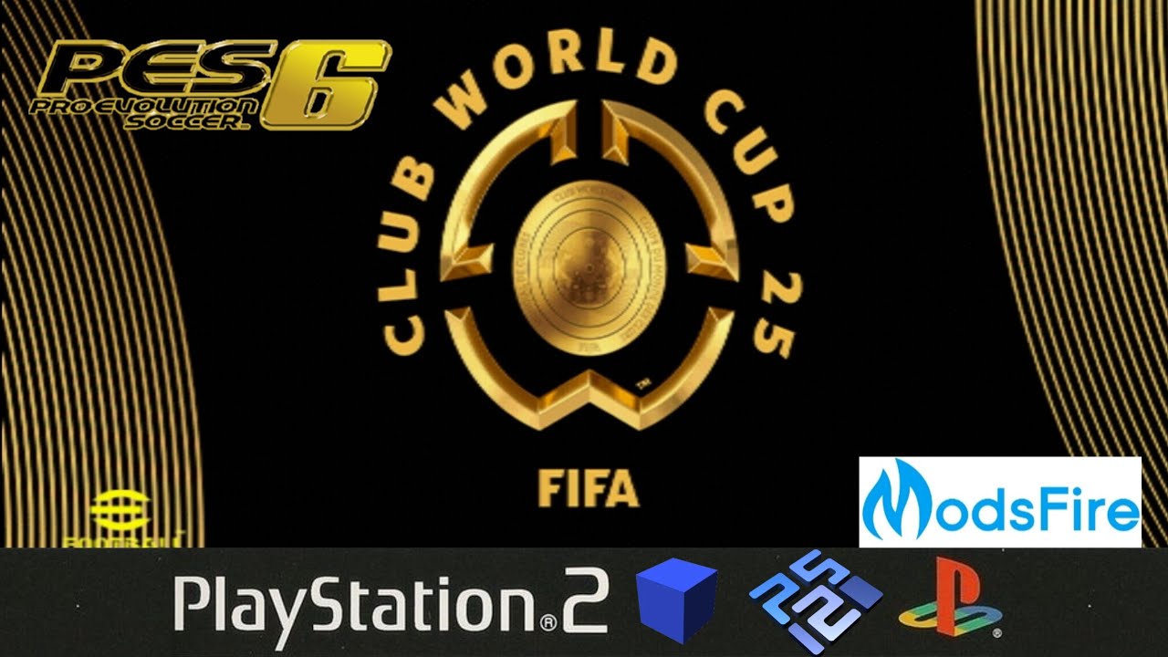 PES 6 Mundial de Clubes 2025 (Junho/2025) PS2 ISO Download Grátis