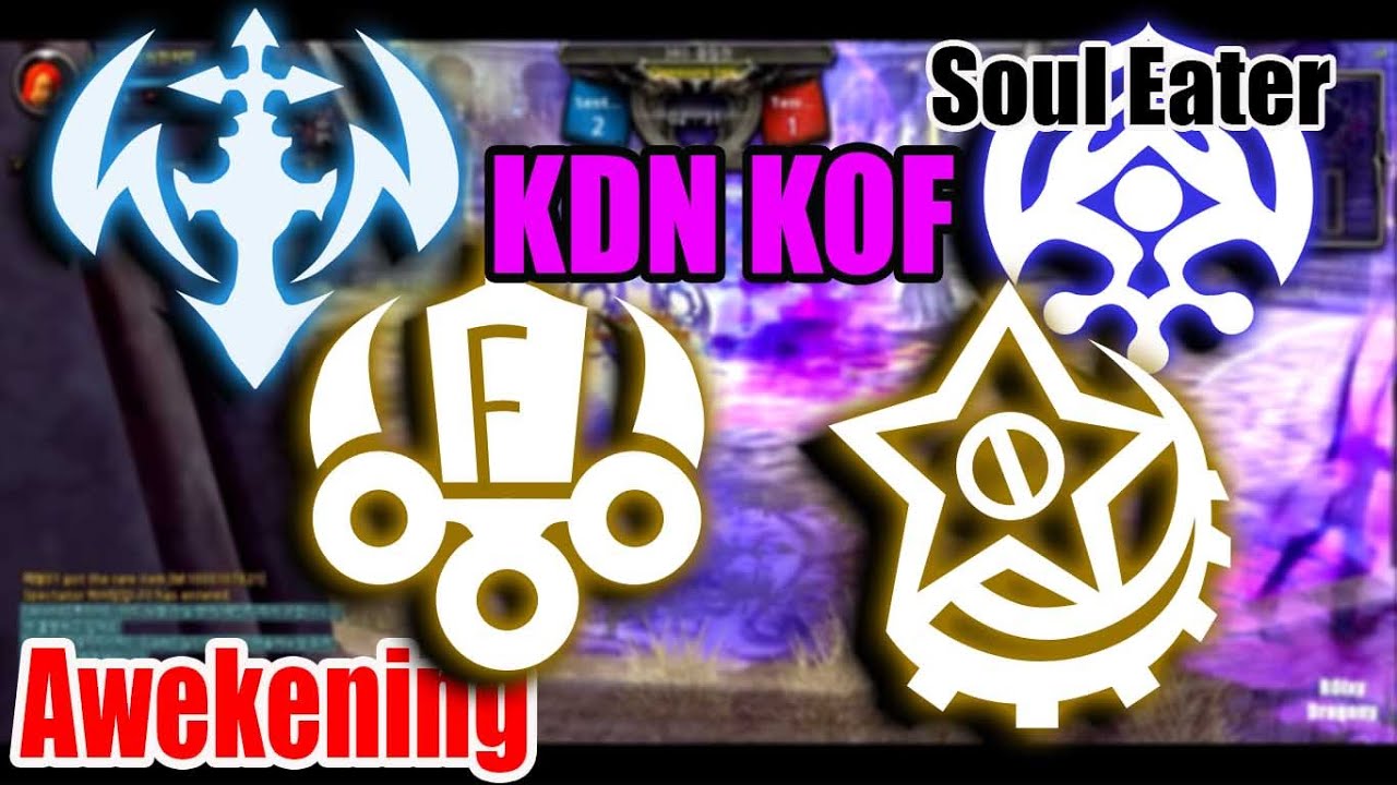 Dragon Nest Korea - Lv 93 Soul Eater,Inquisitor, Shooting Star & Physician PVP KOF #Awakening