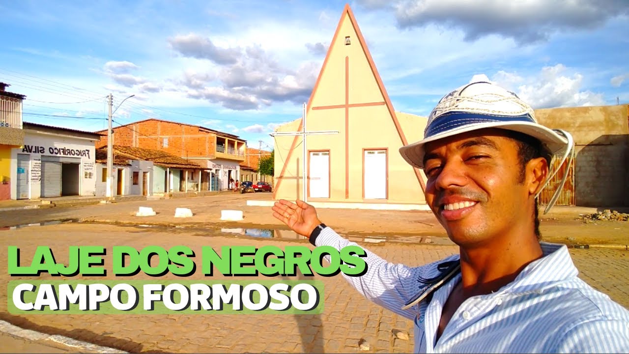 Laje dos Negros em Campo Formoso na Bahia | A Saudade aqui Ficou no Nordeste Brasileiro
