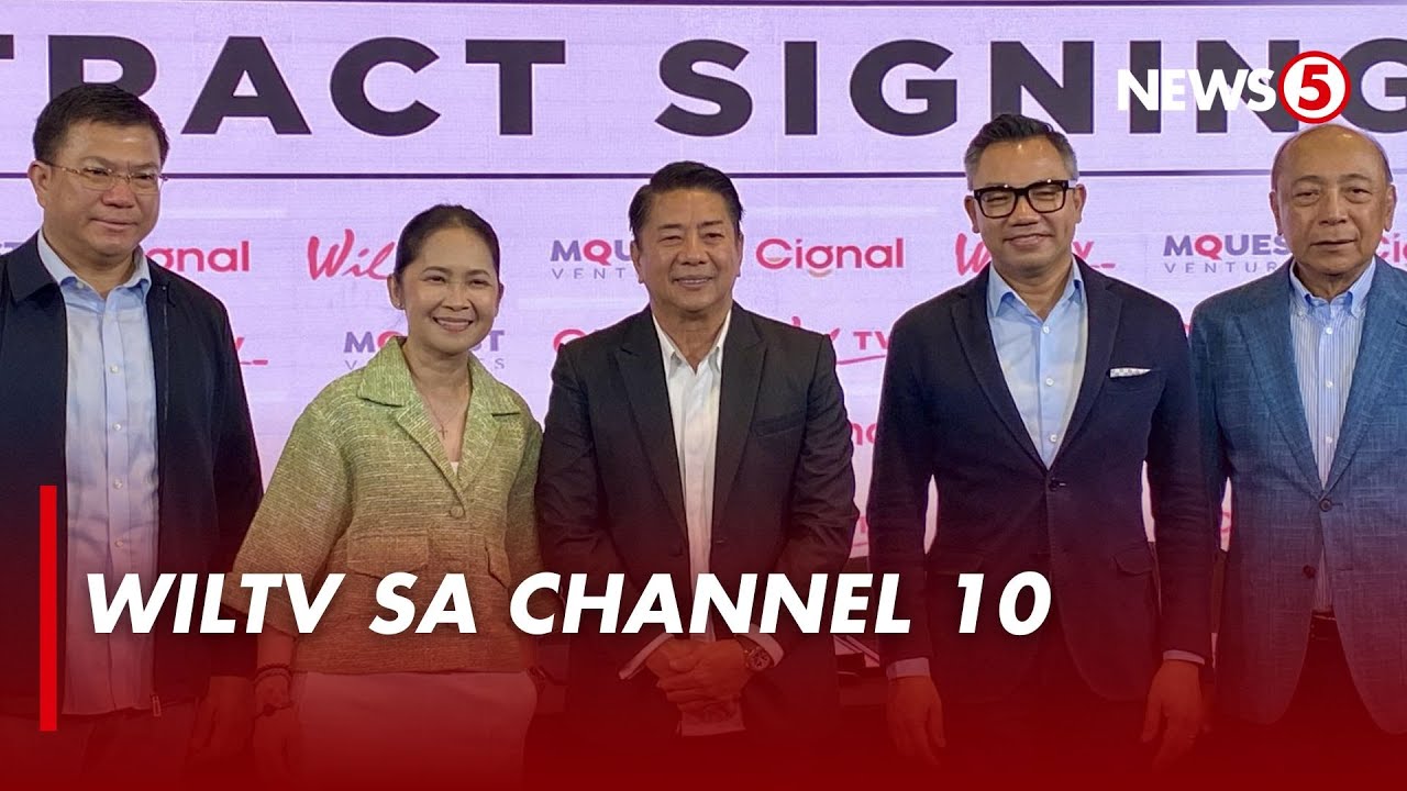 Cignal, MQuest Ventures, at Willie Revillame pumirma ng bagong partnership contract