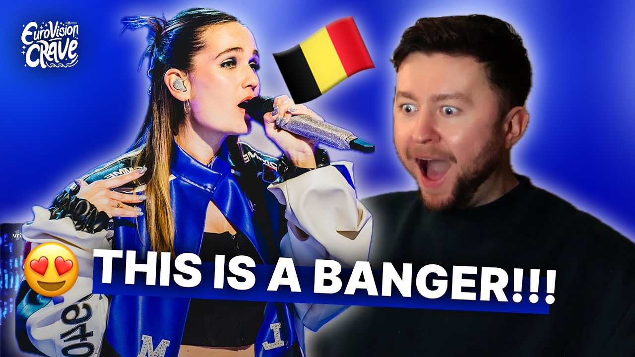 🇧🇪 Le Manou - Fille à Papa (Reaction) Eurosong Belgium 2025