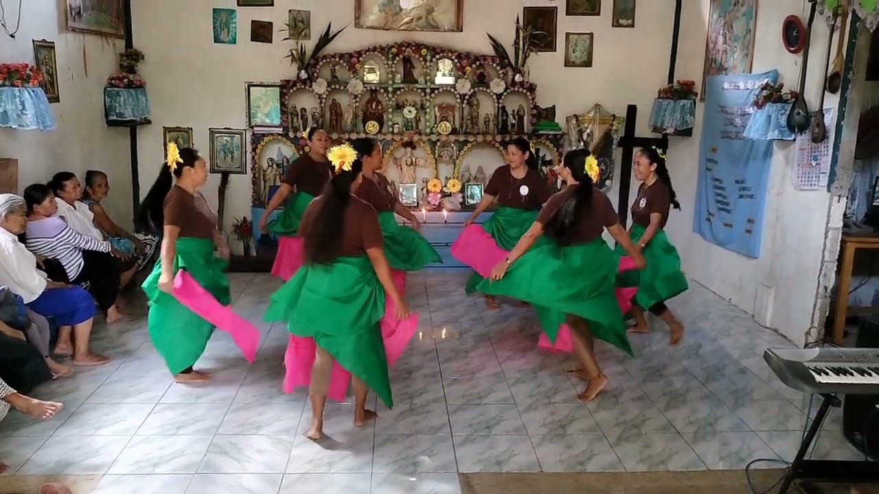 ilocana a nasudi folkdance perform by captain 8 dancer's,, on January 25,2024,,at sta. cruz chapel
