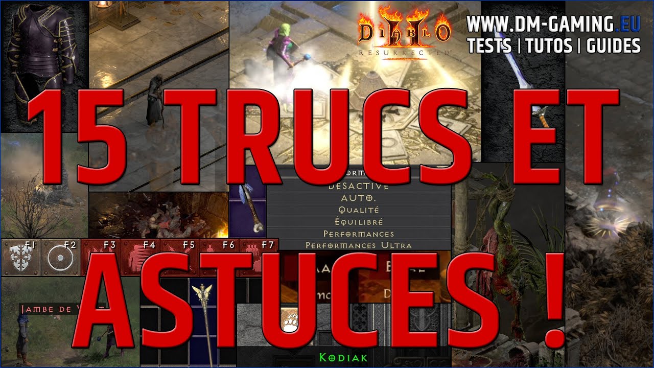 15 trucs et astuces, anecdotes et infos utiles, les connaissez-vous tous ? | Diablo 2 Resurrected