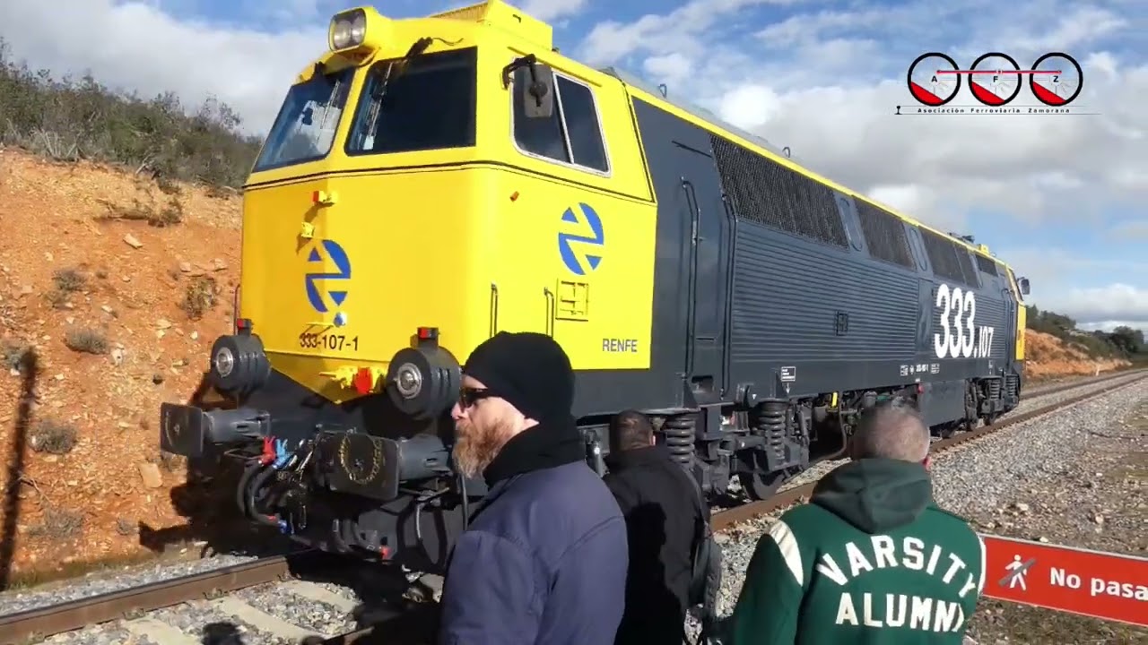 Tren Ribera del Duero  Visita del Tren de los 80 a Zamora  9-3-24