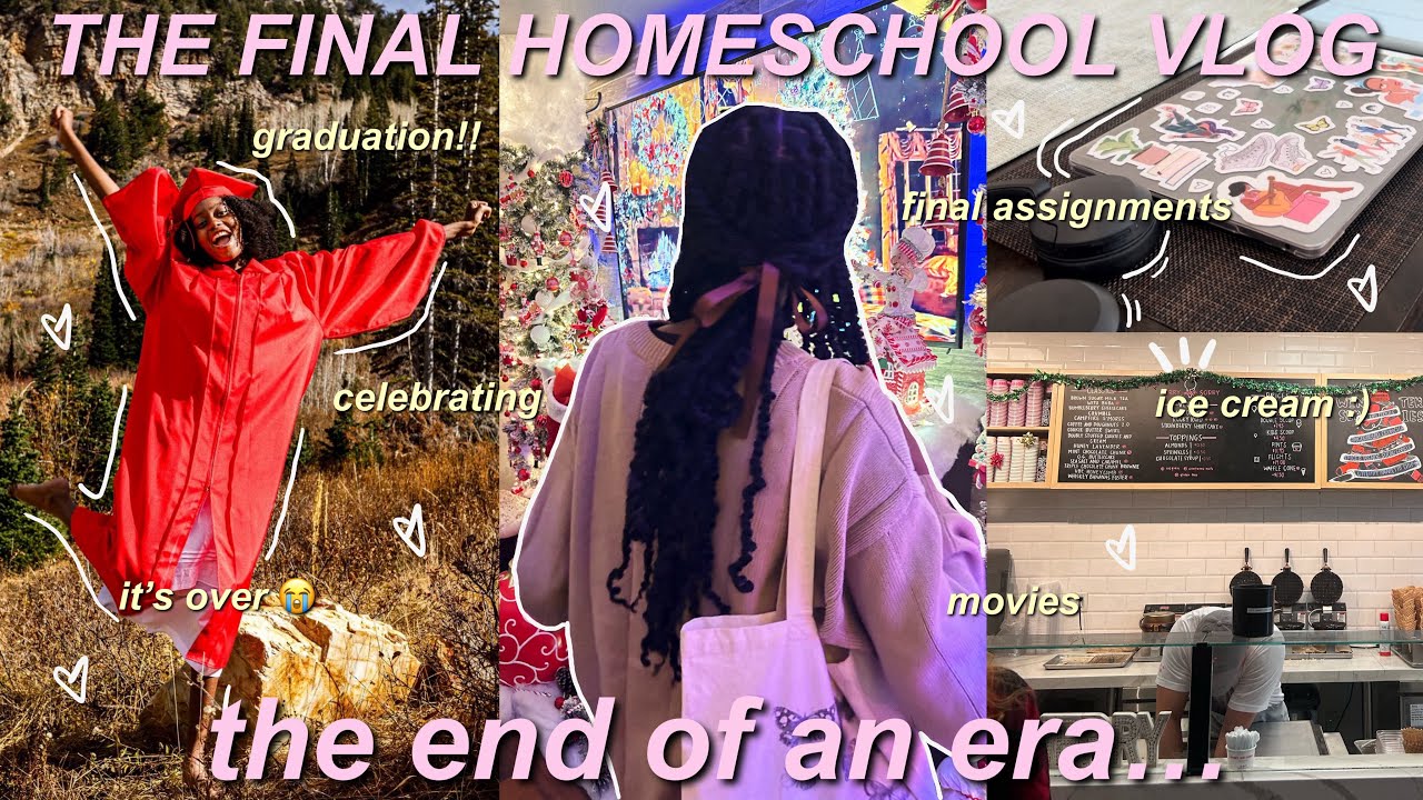 My Last Ever Homeschool Vlog 😭 | Week in My Life: graduation, final exams, celebrating, reflecting