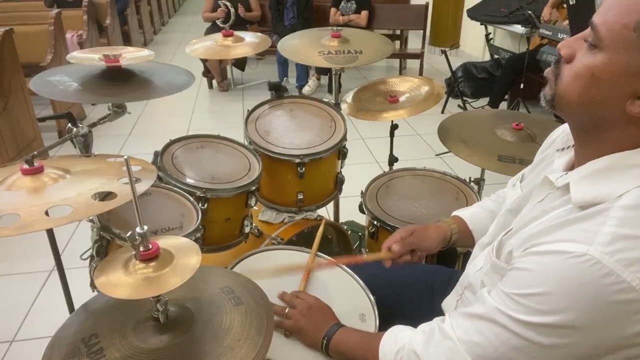 Depois da cruz #drummer #louvorea #drums #somelouvor #gospelmusic #mobiledrumcover #music #musicadru