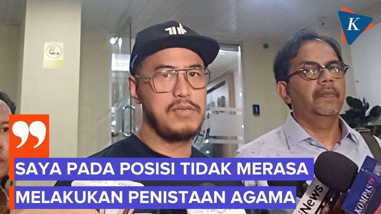 Diperiksa 7 Jam soal Mens Rea, Pandji Merasa Tidak Melakukan Penistaan Agama