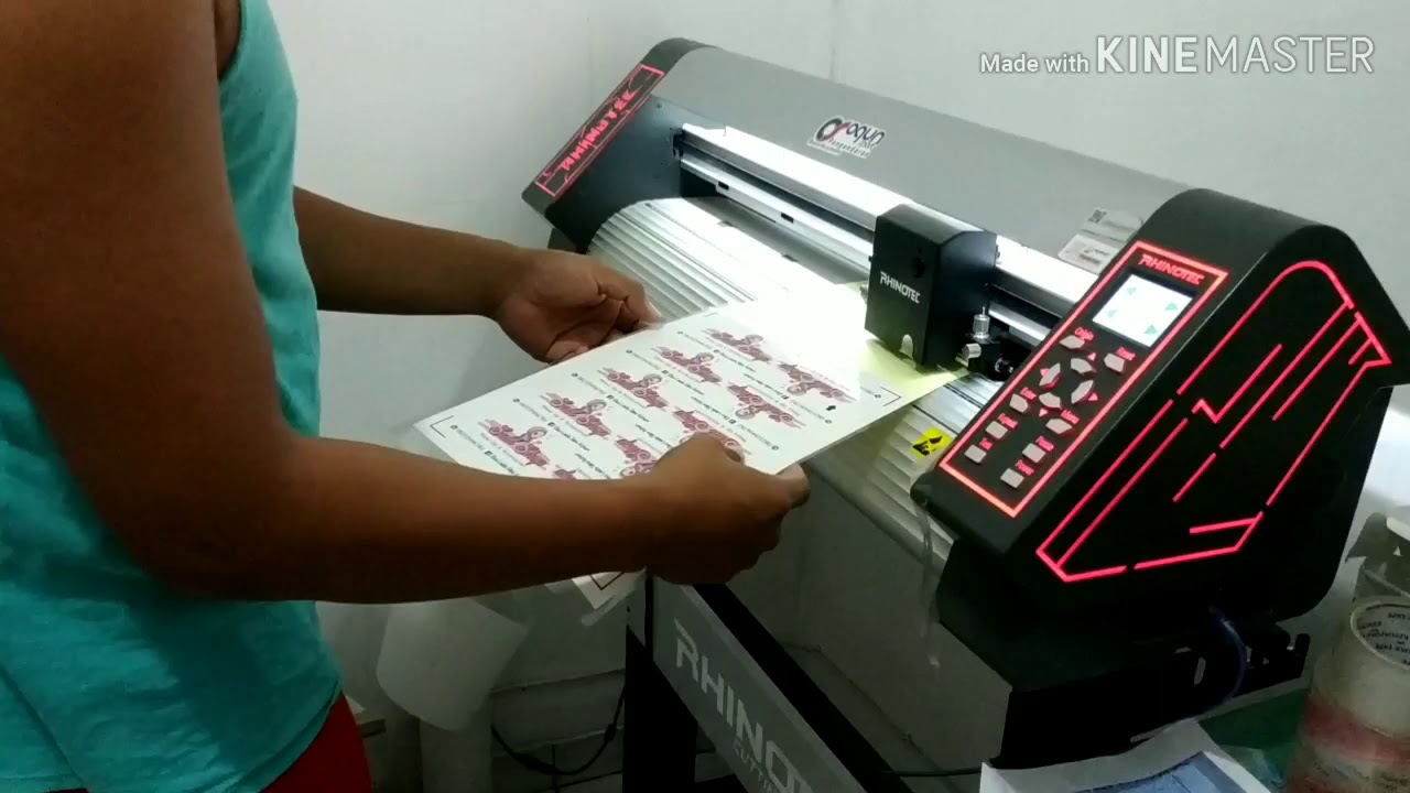 Tutorial Diecut tanpa Cuttingmat | Rhinotec RC60xa
