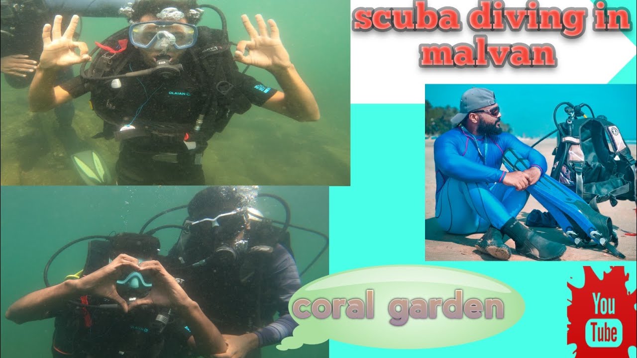 || SCUBA DIVING ||🤿|| CORAL GARDEN||BEST SCUBA DIVING IN MALVAN