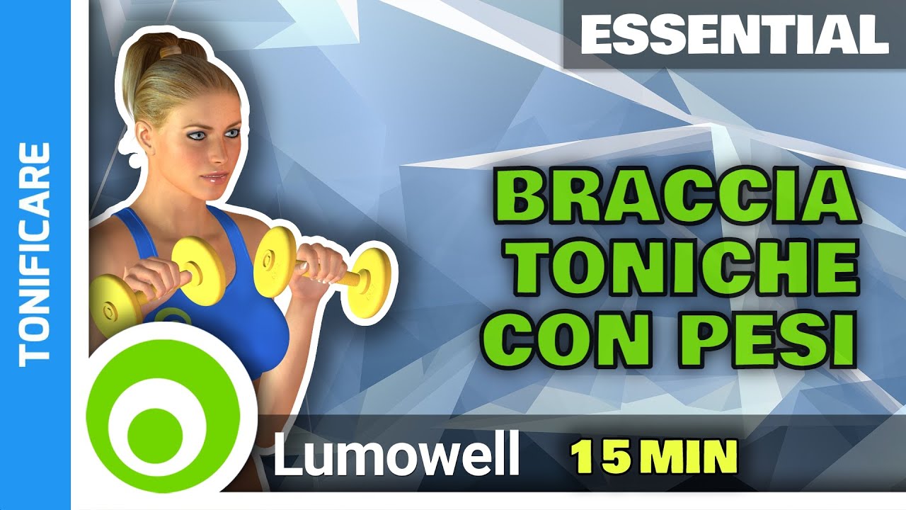 Braccia Toniche - Esercizi Con Pesi A Casa