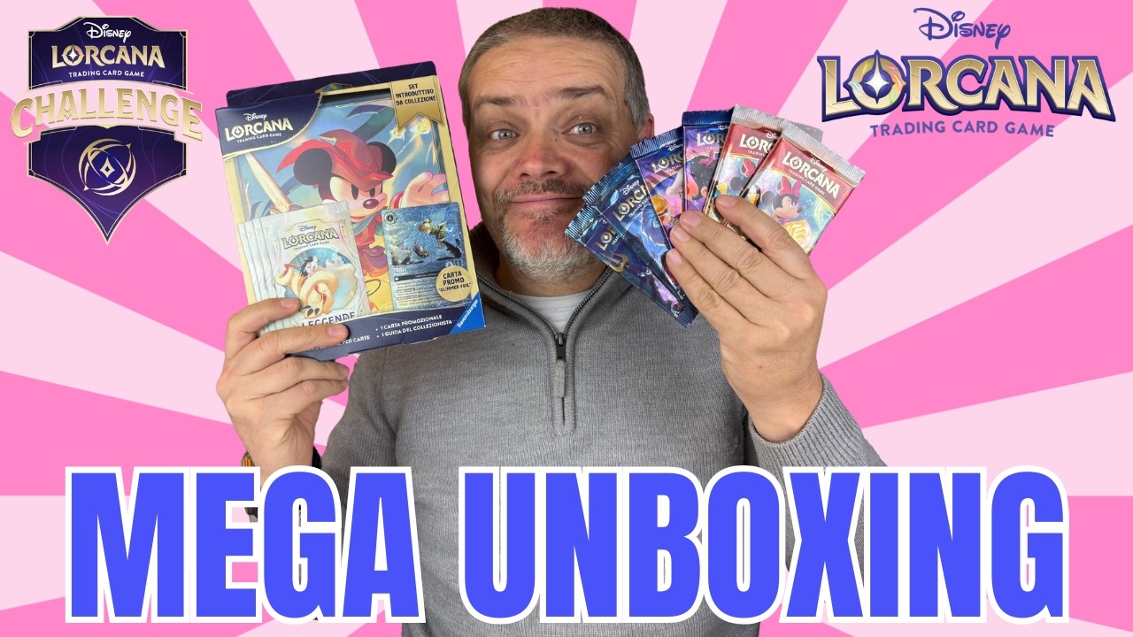 LORCANA MEGA UNBOXING: Troverò la Mia Prima Incantata? ✨