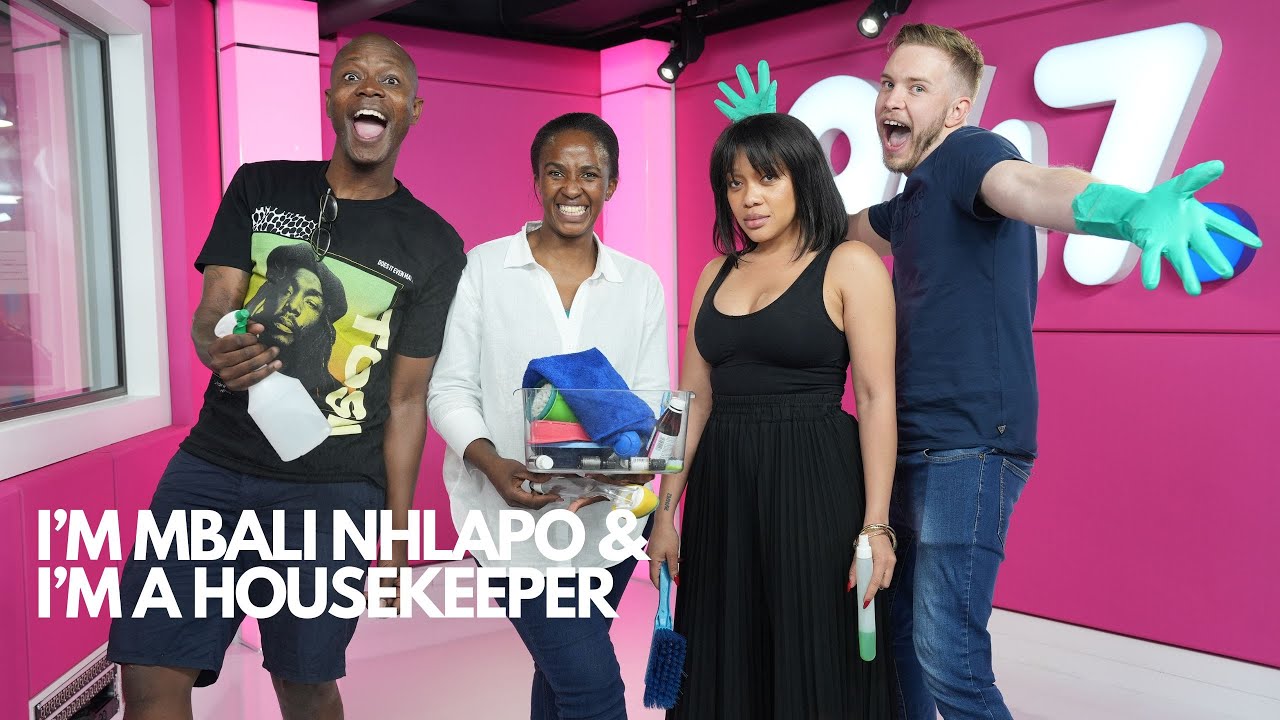 I'm Mbali Nhlapo and I'm a housekeeper joins Thando Thabethe
