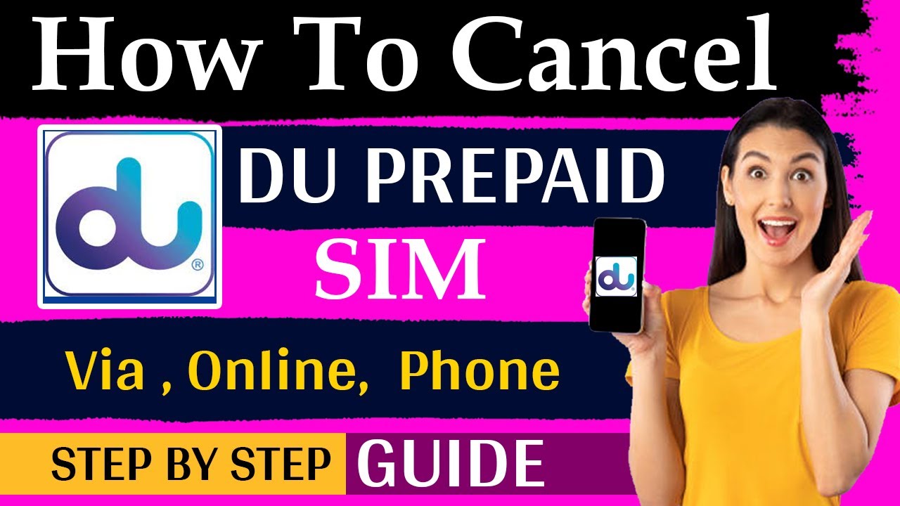 How to cancel du prepaid sim 2026 | How to Deactivate du sim online.