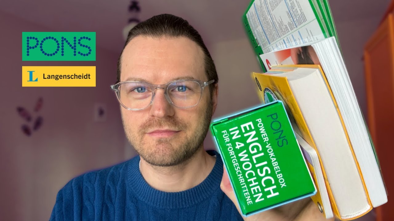 Die besten PONS und Langenscheidt Bücher um Englisch zu Lernen