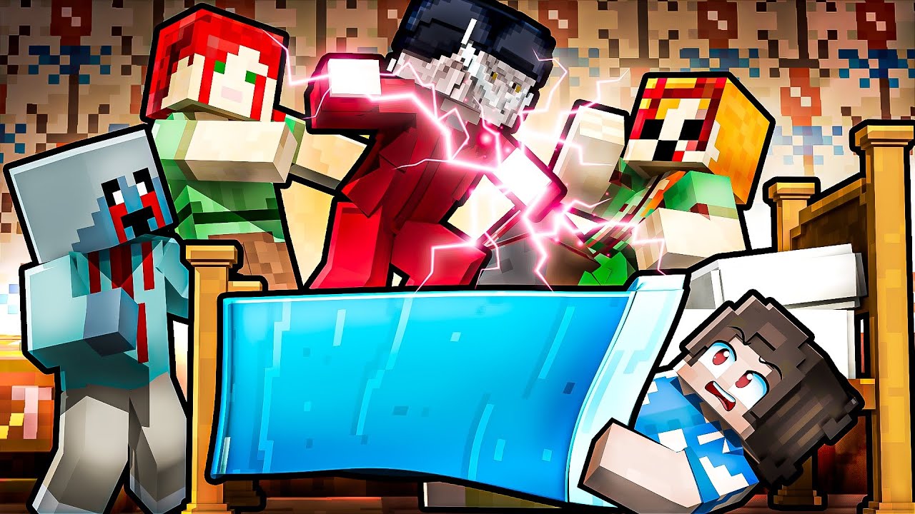 BOBBY'NİN BABASI GELDİ! 🤯 GİZLİ EVİNDE 1 GECE GEÇİRDİM - Minecraft