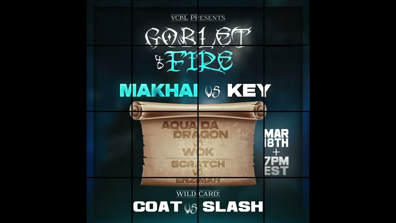 VCBL - SLASH VS COAT THE GOAT | GOBLET OF FIRE 🏆🔥