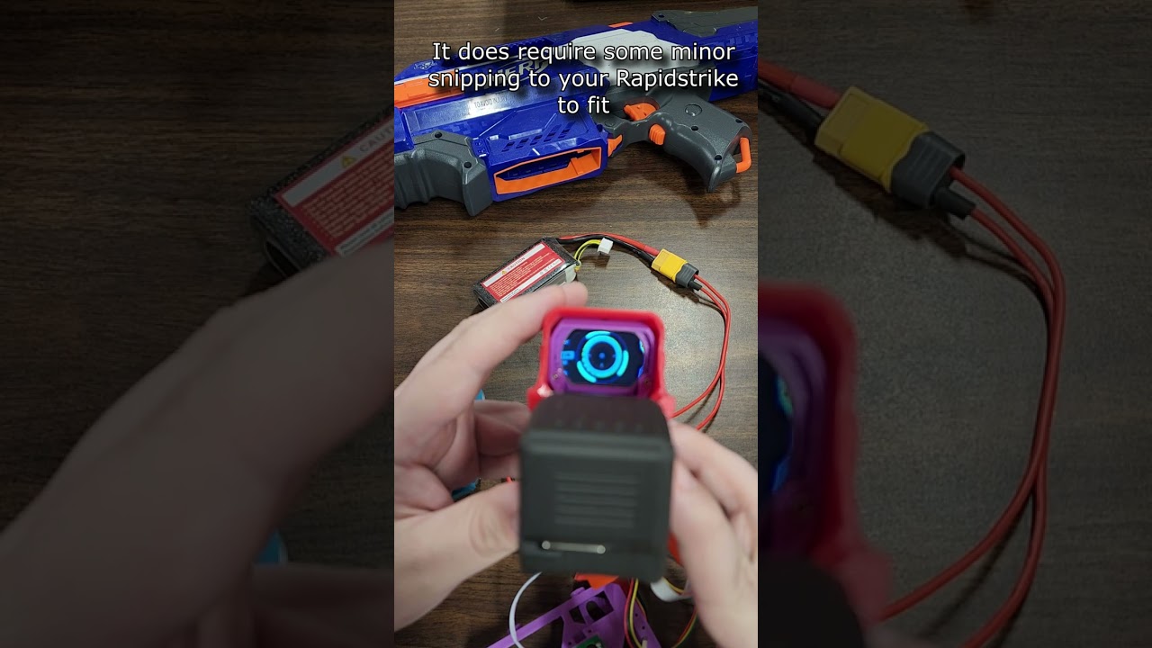 NERF Rapidstrike CS-18 Mod Kit w/ Smart HUD Holosight