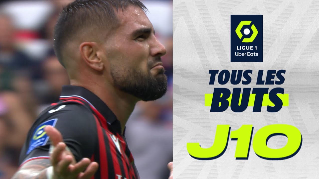 Tous les buts de la 10ème journée - Ligue 1 Uber Eats / 2022-2023