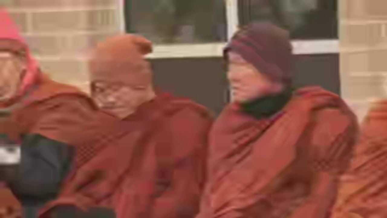 LIVE: Buddhist monks draw crowd during Decatur peace walk