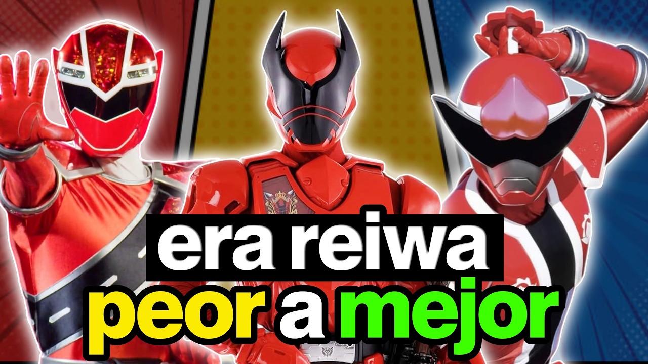 Los SUPER SENTAI de la ERA REIWA de PEOR A MEJOR