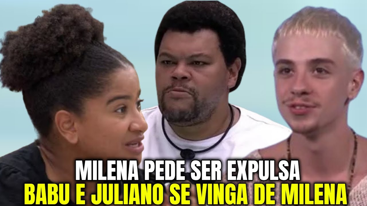 Milena joga o cigarr0 de Babu e Juliano no Lixo e leva punição da produção e pode ser expulsa BBB26