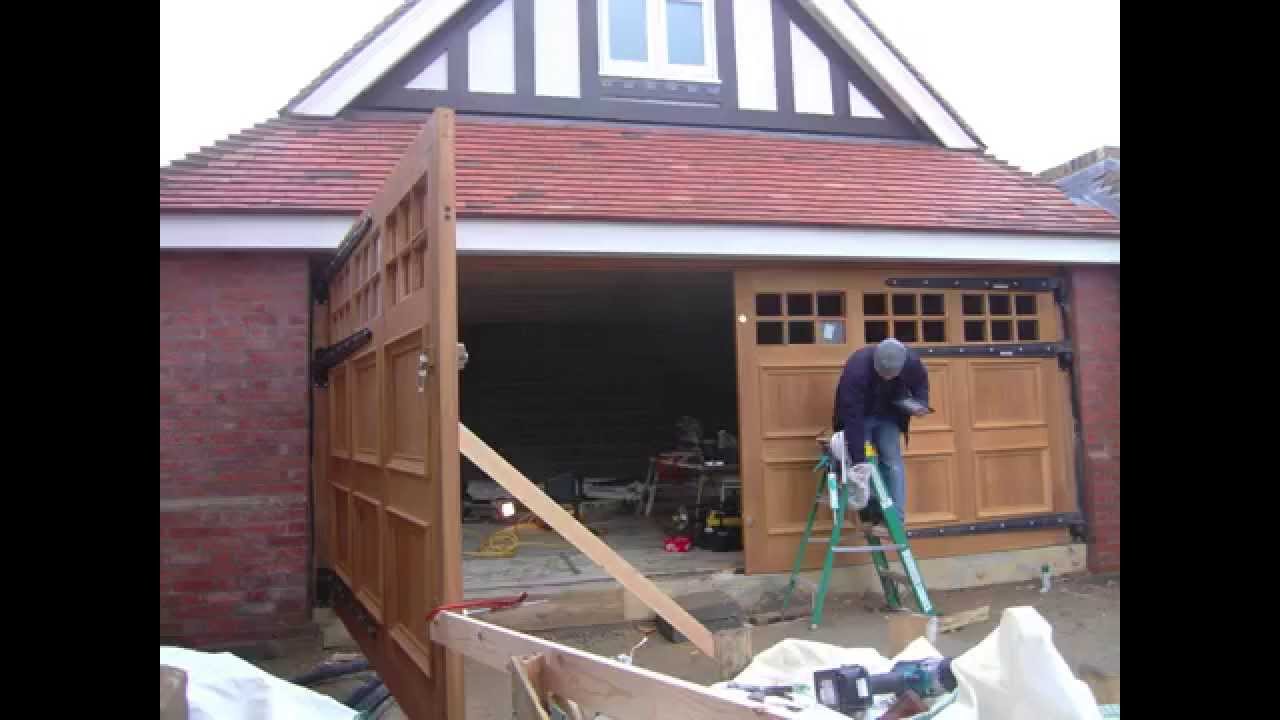 Oak Garage doors
