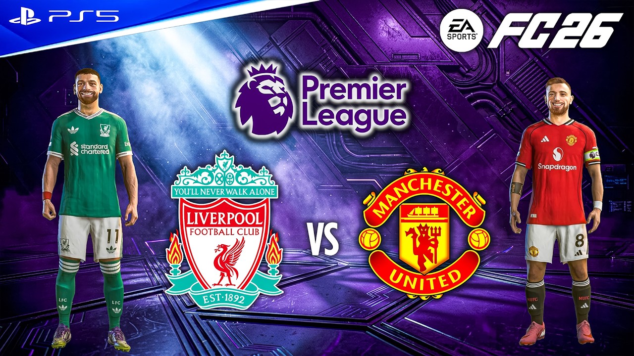 FC 26 - Liverpool vs. Manchester United Ft. Ekitike, Sesko, | Premier League 25/26 | PS5 [4K60]