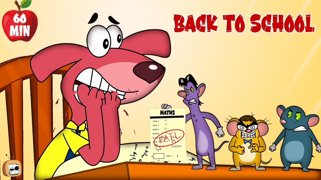 Back To School: Dog vs Rats | Doggy Don | Rat A Tat | 60 Mins Non-Stop | Funny Cartoon | Chotoonz TV