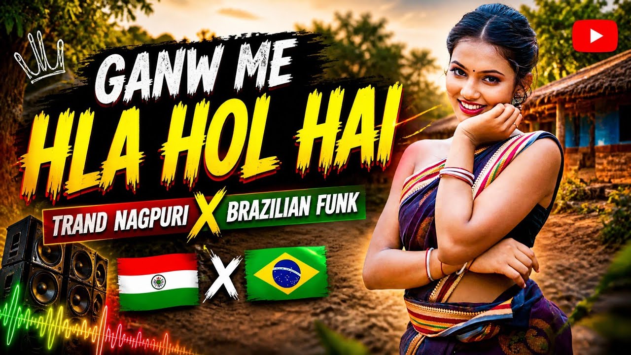 GANW ME HLA HOWAL HAI - NAGPURI X BRAZILIAN FUNK // NAGPURI MASHUP SONG VIDEO