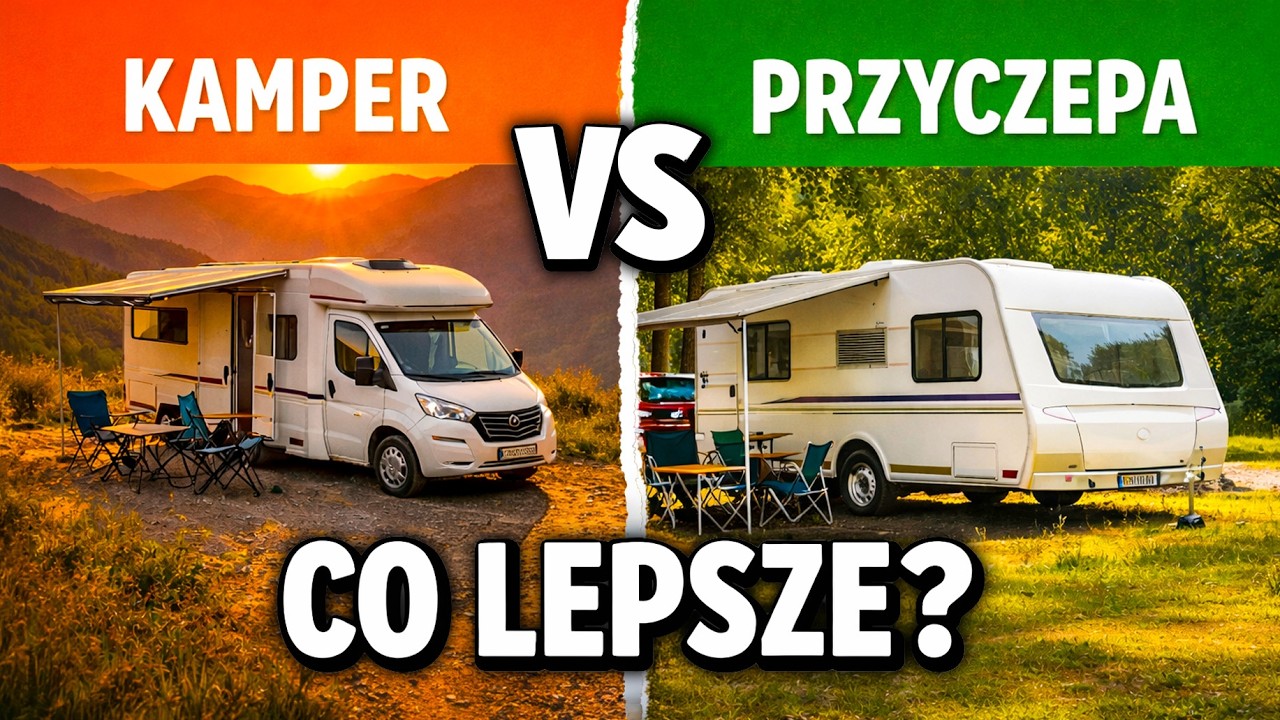 KAMPER Czy PRZYCZEPA? Co Naprawdę Wybrać?