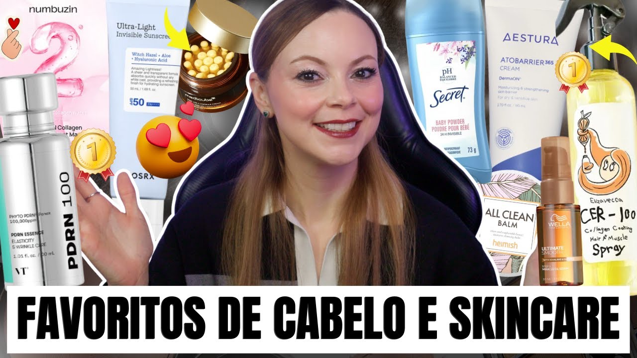 Favoritos de 2025 | CABELO E SKINCARE ✨