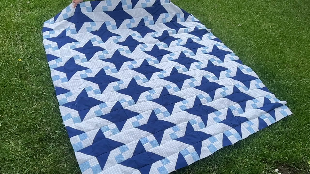 Charity Quilt sewing | Milky Way quilt