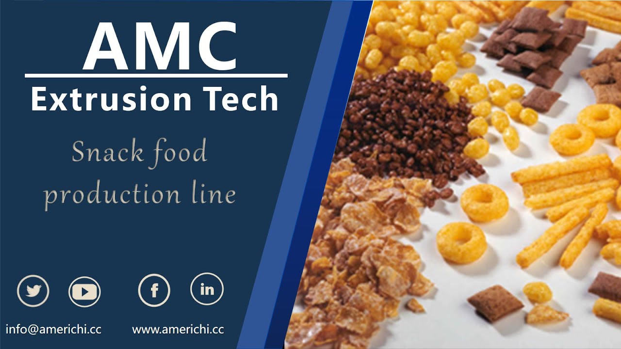 Snack food production line/Corn snacks Machine