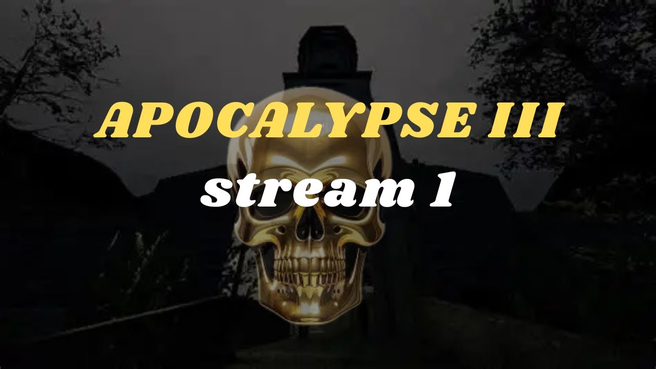 Phasmophobia noob vs. apoc 3 (stream 1)